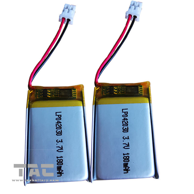 Het Polymeerlithium Ion Batteries Lipo Battery Rechargeable van LP042030 3.7V 180mAh