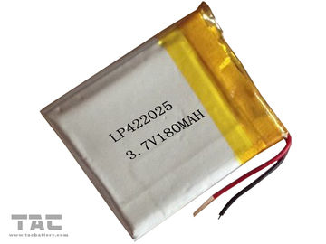 De milieu Ionenbatterijen 3.7V 180MAH GSP422025 van het Polymeerlithium