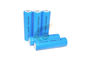 de Batterij aa 14500 250mah van 3.2V Lifepo4 voor Solor-Licht en Gazonlamp