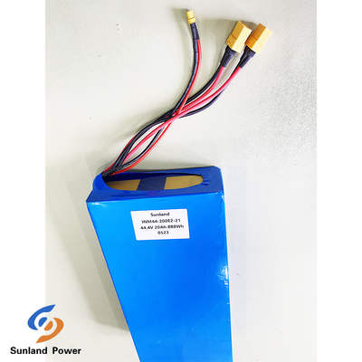 De vlakke Autoped van het Lithiumion battery pack for electric van INR21700 12S5P 44.4V 20Ah