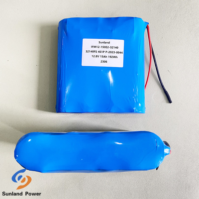 Lange levensduur 15AH 12V LiFePO4 batterijpakket 32140 4S1P voor explosiebestendige producten