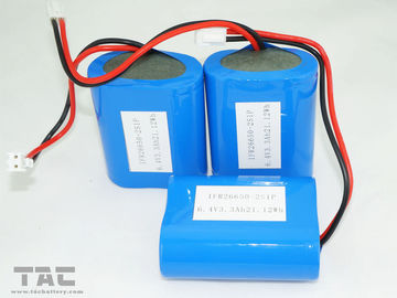 Het Pak/Lithium ionen Zonnebatterij van de hoge Capaciteits6.4v 3.3AH 3.2V LiFePO4 Batterij