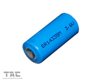 Het Lithium Primaire Batterij ER14335 van de hoge Energiedichtheid 1600mAh 3.6V LiSOCl2