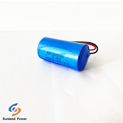 Niet-oplaadbare 3.6V LiSOCL2-batterij ER26500 9AH met JST-connector voor muggenwerende apparatuur