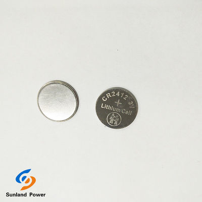 Ultra Thin CR2412 3.0V 100mA LiMnO2 Lithium Coin Cell Battery Voor Autosleutel Afstandsbediening