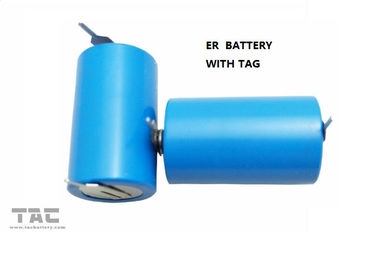 De Batterij Li-SOCL2 van het alarmsysteemlithium van ER34615 19Ah 3.6v