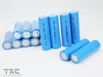 de Batterij aa 14500 250mah van 3.2V Lifepo4 voor Solor-Licht en Gazonlamp