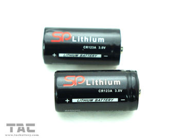 Lange cyclus leven 3.0V CR123A 1300mAh TAC primaire lithiumbatterij Li-MnO2