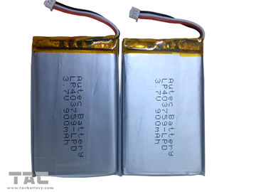 De Batterijpak LP403759 3.7v 900mah van het lithiumpolymeer voor Lijst PC