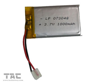 Het Ion van het het Polymeerlithium van de Lipobatterij LP073048 3.7V 800mAh voor Elektroproductie