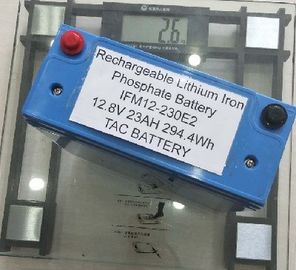 Blauw de Batterijpak 26650 23AH van 12V LiFePO4 met Huisvesting UL2054 voor Zonneverlichting