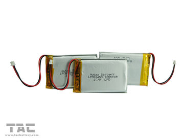 Het Lithium Ionenbatterij van het Lipolp063465 3.7V 1300mAh Polymeer voor PDA