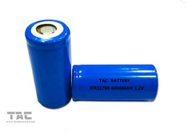 32700 de Batterijcel 3.2v 6ah van 6000mah Lifepo4 voor Zonne Lichte Batterij 12 Maandgarantie