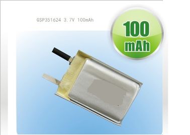 Het Lithium Ionenbatterijen van het hoge Capaciteitslp052030 3.7V 260mAh Polymeer voor Informatieverspreider