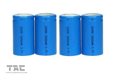 Zet lithium Ionen Cilindrische Batterij 22430 PCB Batterij met Markering op