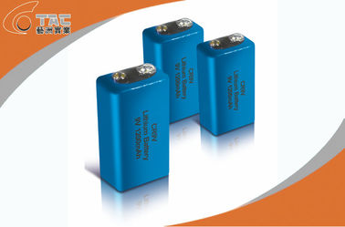 9V primaire Lithium Li-MnO2 Batterij 900mAh voor Medische apparaten met Hoge energiedichtheid