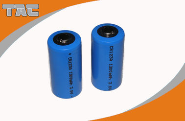 De Batterij van de hoge Energiedichtheid 3.0V CR123A 1300mAh Li-MnO2 met Lange werkende tijd