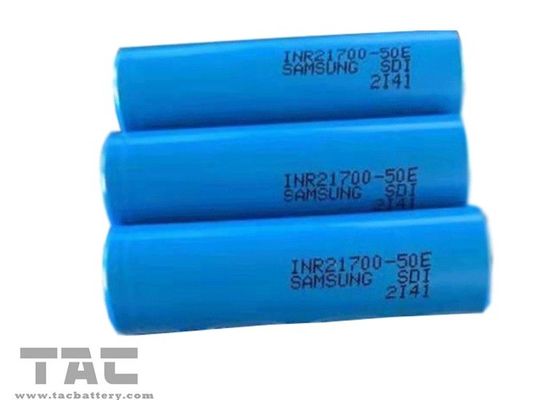 Samsung-Lithium Ion Cylindrical Battery Rechargeable Cell INR21700-50E voor het Elektronische Hulpmiddel van ESS