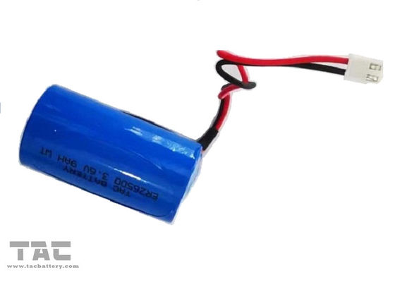 de Batterij ER26500 9AH van 3.6v Lisocl2 met schakelaar voor de Ampèremeter van de Watermeter