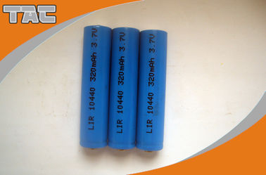 320MAh 10440 lithium ionenbatterijen cilindrische 3, 7V Li-Ion-batterijen voor mobiele telefoons
