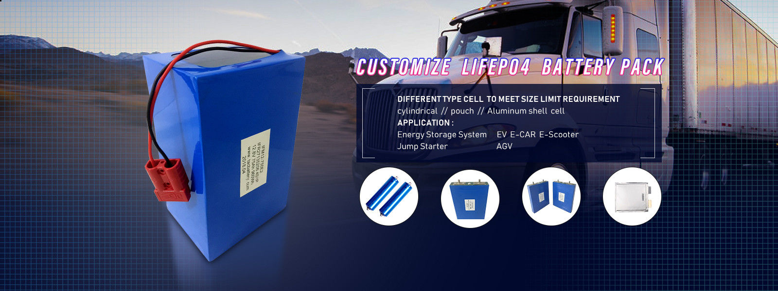 Lithium Ion batterij cilindrische