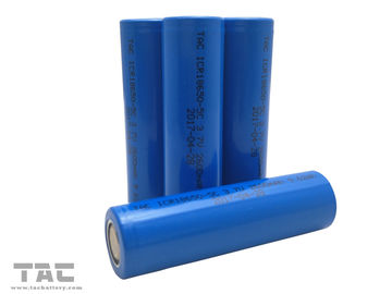 De Ionen Cilindrische Batterij van het hoge Machtsicr18650 3.7V 2600mAh 9.62Wh Lithium