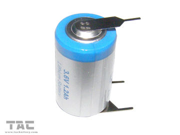3.6V de Batterij ER14250 1200mAh van het stimuleringsmiddellithium voor Digitale Controlemachine