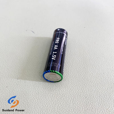 Niet-oplaadbare lithium-ijzeren batterij 1.5V 14500 / 14505 AA 3000mAh UL1642 Voor toetsenbord