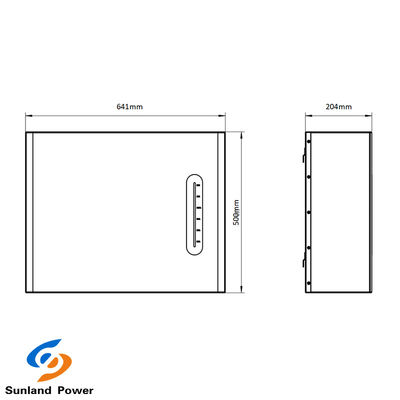 LiFePO4 Batterij 48V 100Ah Zonnepaneel Charger 5-15kWh Energieopslag Systeem Voor thuis