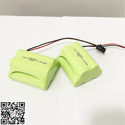 2000 mAh oplaadbare NiMH AA-batterijen met 500 cycli