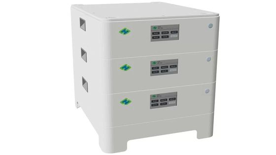 Oplaadbare stapelbare lithiumbatterij Duurzaam 51.2V 50Ah Voor thuis