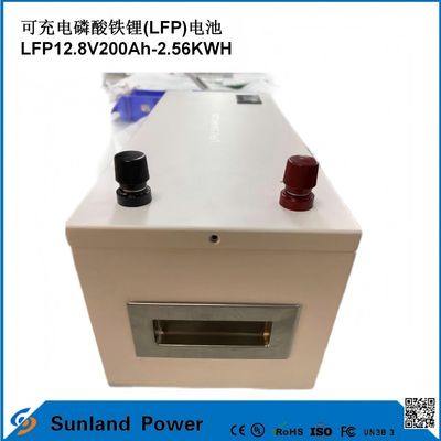 12V 200AH LiFePO4 batterij met UN38.3 MSDS UL1642 Certificaat Continu Load 100A LCD Display
