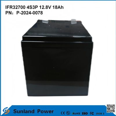 IFR32700 4S3P 12.8V 18Ah Voor zonne-invloed licht Hoge helderheid LEDS Tuin zonne-lichten levensduurpo4 batterij