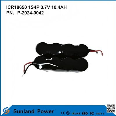 ICR 18650 1S4P Battery For A Versatile, High-Capacity Lithium Battery Solution, Voldoet aan de lange levensduur van de batterij voor meerdere apparaten, Biedt betrouwbare energie voor medische apparaten met een laag vermogen.