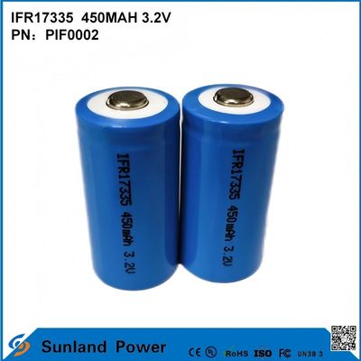 IFR17335 batterij 3.2V 450mah geschikt voor een verscheidenheid aan apparaten en scenario's, waaronder: Digitale producten Verlichtingsapparatuur Elektrische gereedschappen Kleine apparaten Energieopslagsystemen