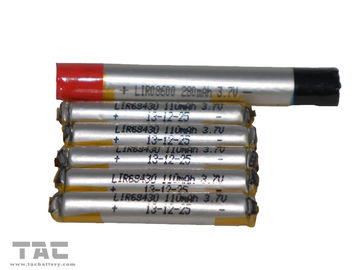 3.7V de Grote Batterij E -e-cig van LIR68500/van LIR68430 voor Goedgekeurde Egoce4 Uitrusting 110mAh ROHS