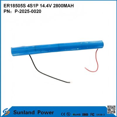 ER18505S 4S1P 14.4V 2800MAH Hoogtemperatuurbestendige, hoogcapaciteitsbatterij