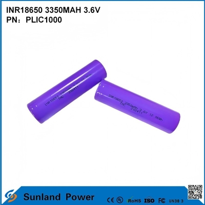INR18650 3350MAH 3.6V accu