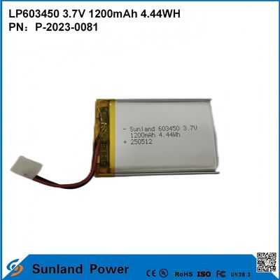 GP603450 1200mAh 3.7V accu