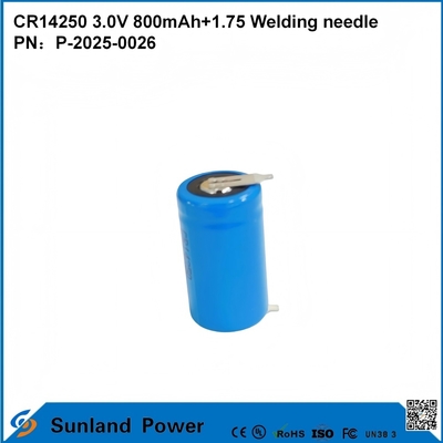 CR14250 3,0V 800MAH+1,75 SWEDDENNAAGEL accu
