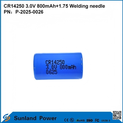 CR14250 3,0V 800MAH+1,75 SWEDDENNAAGEL accu