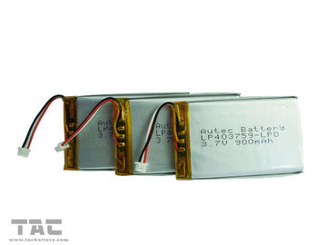 Het Pak3.7v 1.3AH batterij van de Lipobatterij met draad en schakelaar voor massager