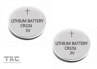 Batterij van de het Muntstukcel van het hoge energie de Primaire Lithium CR1216A 3.0V/25mA voor Klok