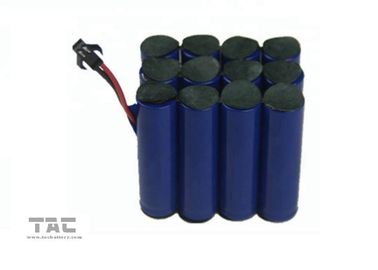 de Batterijpak IFR18650 van 4500mah 12V LiFePO4 voor Zonneups met Schakelaar