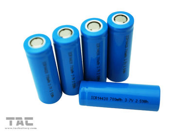 Navulbare Lithium Ionen Cilindrische Batterij LIR14430 700mAh voor Verlichting