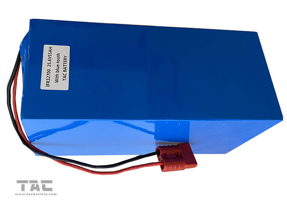 de Batterijpak van 12v 32700 25.6V 55AH LiFeP4 met Blauwe Tand