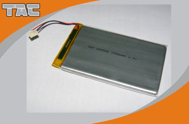 De Ionenbatterij GSP035088 3.7V 1500mAh van het polymeerlithium met PCB voor Elektrostuk speeoed