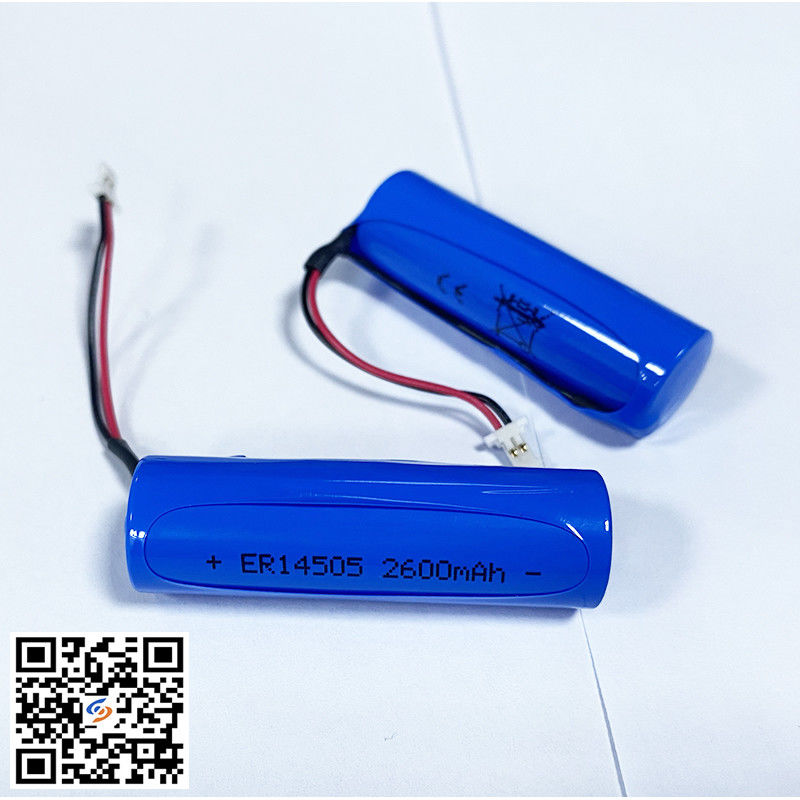 3.6V industriële niet-oplaadbare LiSOCl2-batterij ER14505 2600mAh voor muizenval UL1642