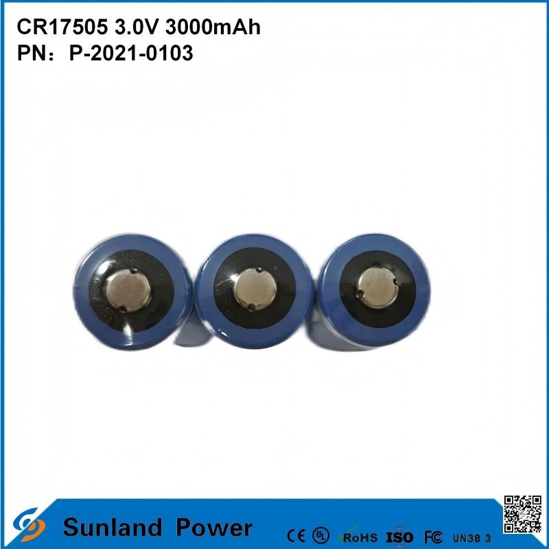 CR17505 3.0V 3000mAh Batterij Smart Power Voor industriële bewaking Veiligheid Power Gezondheid Bewaking
