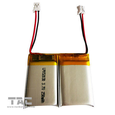 Van het het Polymeerlithium van LP052030 3.7V 250mAh de Batterij van Lipo Navulbaar voor Bluetooth
